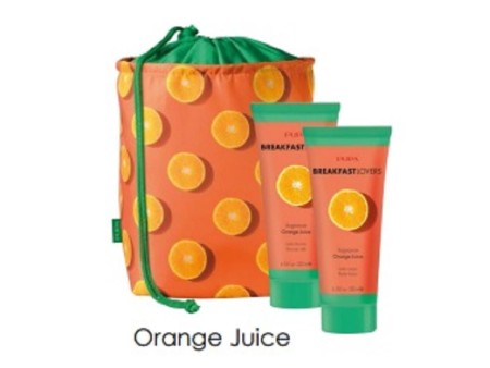 PUPA BREAKFAST LOVERS KIT1 latte doccia200ml+latte corpo200ml Orange J