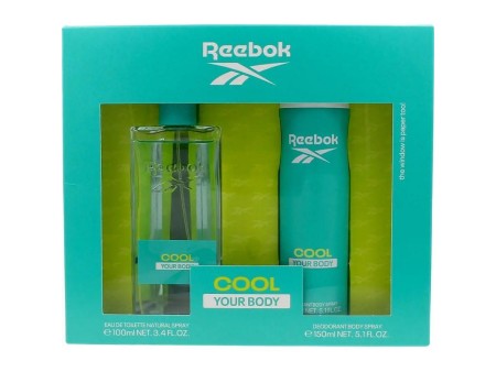 REEBOK COOL YOUR BODY DONNA COFFRET EDT 100ML + DEO 150 ML