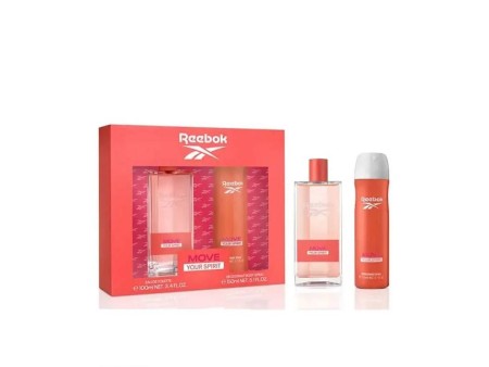 REEBOK MOVE YOUR SPIRIT DONNA COFFRET EDT 100ML + DEO 150 ML