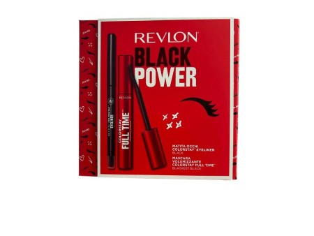 REVLON BLACK POWER COFFRET MASCARA COLORSTAY FULL TIME+MATITA OCCHI