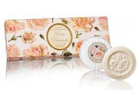 SAPONIFICIO ARTIGIANALE FIORENTINO COFFRET 3X100GR SAPONI ROSE BLOSSOW