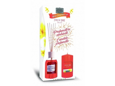SWEET HOME COFF PROFUMATORE AMBIENTE TIARE 100ML+CANDELA