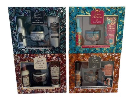 TESORI D'ORIENTE COF EDT 100 ML+DOCCIA CREMA 250ML+CANDELA 109GR ASSOR