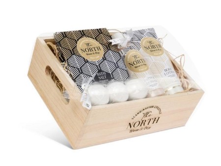 TREFFINA SET THE NORD WARM S/G 100ML +B/L75 ML+ 150GR SALE B.+3 BOMBE