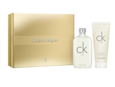 CK ONE COFFRET EDT 200ML + B/L 200ML NEW 2025