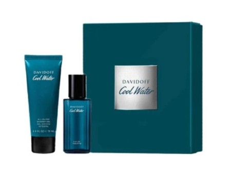 DAVIDOFF COOL WATER UOMO COFFRET EDT 40ML + S/G 75ML NEW 2025