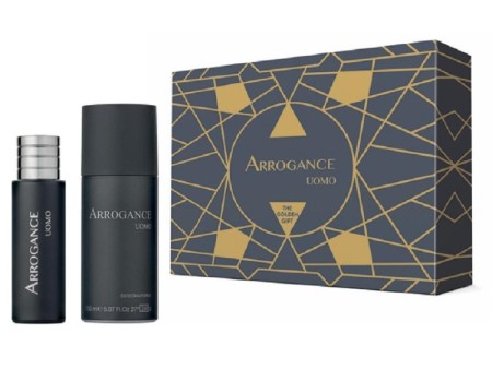 ARROGANCE UOMO COFFRET EDT 30ML + DEO 150ML SPRAY NEW 2025