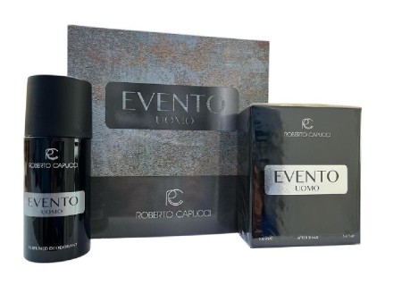 CAPUCCI EVENTO UOMO COFFRET A/S 100 ML + DEO 150 ML