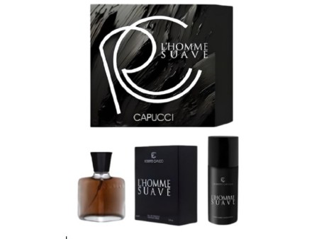 CAPUCCI L'HOMME SUAVE COFFRET A/S 100 ML + DEO 150 ML