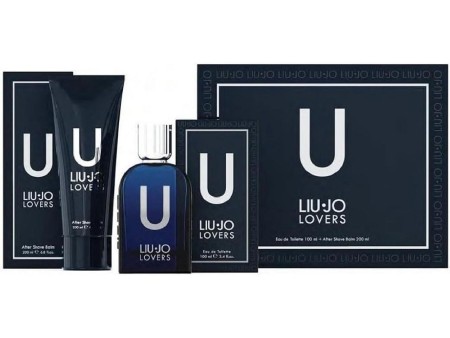 LIU JO COFFRET LOVERS U MAN EDT 100 ML VAPO + A/S BALM 200 ML
