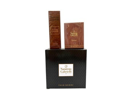 NAZARENO GABRIELLI CLASSICO POUR HOMME COF EDP 100ML+S/G 400ML NEW2025