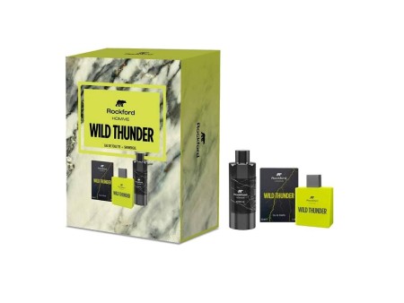 ROCKFORD WILD THUNDER COFFRET EDT 100ML + S/G 250ML