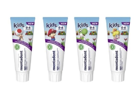 MENTADENT DENTIFRICIO KIDS 0-6 ANNI SUPER MARIO 75 ML