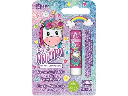 NATURAVERDE BE A UNICORN BURROCACAO ALLA FRAGOLA 5 ML