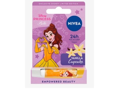 NIVEA BALSAMO LABBRA 24H DISNEY BELLE VANILLA