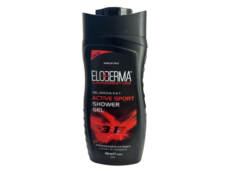 ELODERMA ACTIVE SPORT SHOWER GEL 3IN1 250 ML