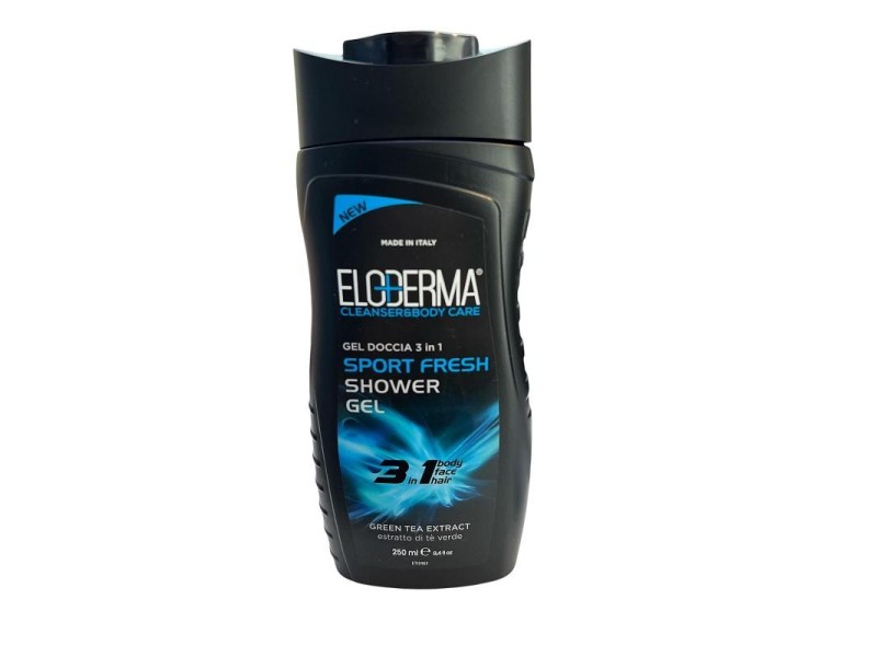 ELODERMA SPORT FRESH SHOWER GEL 3IN1 250 ML