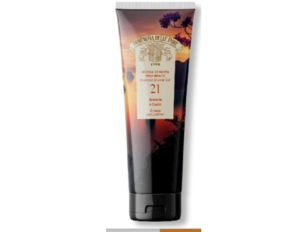 COMPAGNIA DELLE INDIE DOCCIA SCHIUMA PROFUMATO ARANCIA E CUOIO 250ML