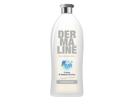 DERMALINE TALCO E MUSCHIO BIANCO CREMA DI BAGNOSCHIUMA 650ML