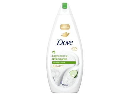 DOVE BAGNODOCCIA RINFRESCANTE CON CETRIOLO E TE' VERDE 700 ML