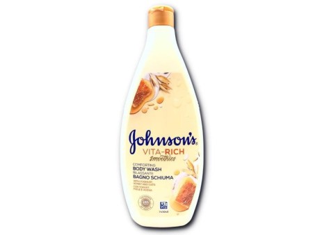 JOHNSON'S VITA-RICH BAGNO SCHIUMA CON YOUGURT MIELE E AVENA 750 ML