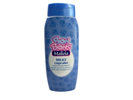 MALIZIA BON BONS MILKY CUPCAKE S/G 500ML