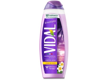 VIDAL BAGNODOCCIA EXOTIC LOVE FIORI DI TIARE 500 ML