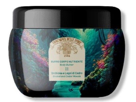 COMPAGNIA DELLE INDIE BURRO CORPO NUTRIENTE ORCHIDEA-LEGNI CEDRO 250ML