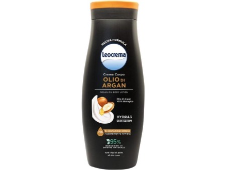 LEOCREMA CREMA CORPO OLIO DI ARGAN 72H 400ML