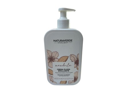 NATURAVERDE CREMA FLUIDA EMOLLIENTE MANDORLA 400ML