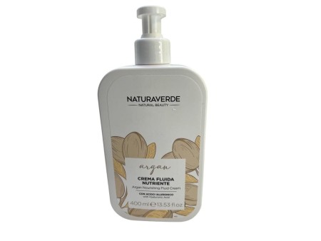 NATURAVERDE CREMA FLUIDA NUTRIENTE ARGAN 400ML