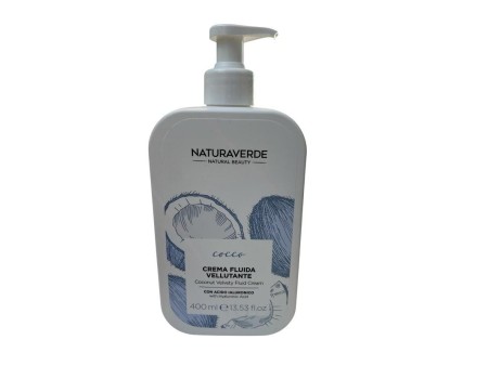 NATURAVERDE CREMA FLUIDA VELLUTANTE COCCO 400ML