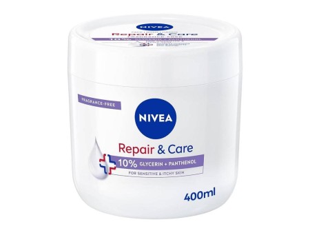 NIVEA CREMA VISO CORPO MANI SENZA PROFUMO 400 ML
