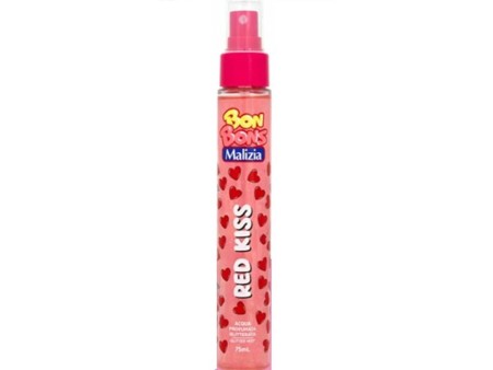 MALIZIA BON BONS ACQUA PROFUMATA GLITTERATA RED KISS 75ML