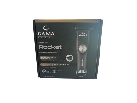GAMA RASOIO ELETTRICO ROCKET REGOLABARBA/TRIMMER