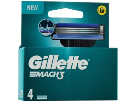 GILLETTE MACH3 RICAMBI 4 PZ