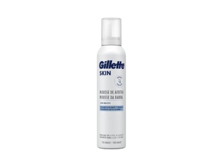 GILLETTE SKIN MOUSSE DA BARBA BURRO DI KARITÉ E VITAMINA E 240ML
