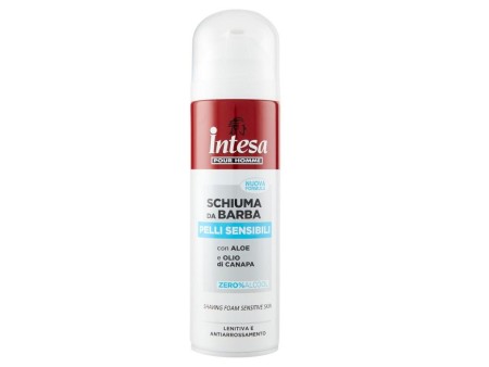 INTESA SCHIUMA DA BARBA PELLI SENSIBILI CON ALOE 300 ML