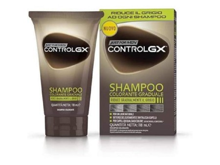 JUST FOR MEN CONTROLLGX SHAMPOO COLORANTE GRADUALE 118 ML