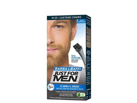 JUST FOR MEN BARBA GEL COLORANTE CASTANO CHIARO