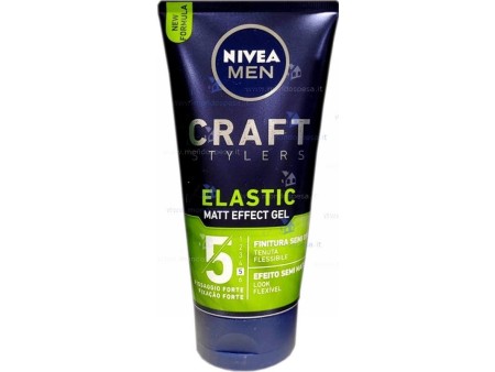 NIVEA MEN CRAFT ELASTIC GEL FISSAGGIO FORTE 150 ML