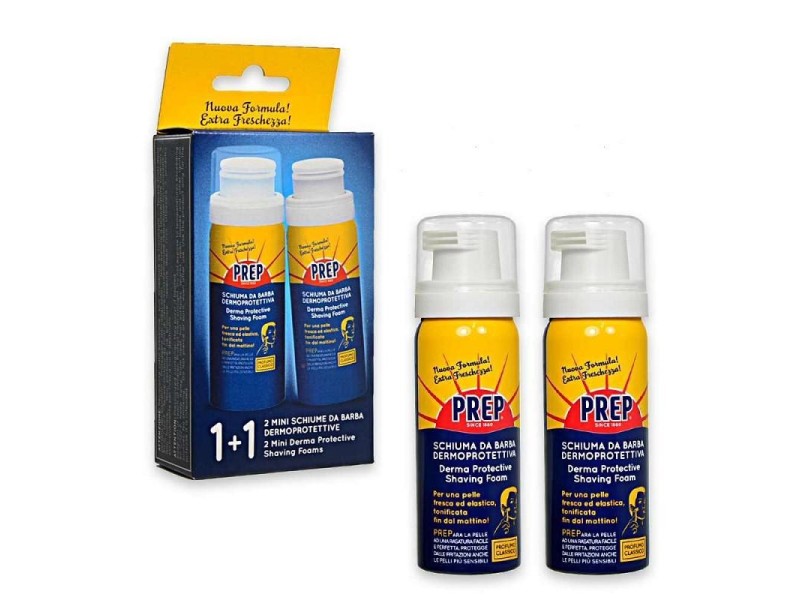 PREP 2 SCHIUME DA BARBA DERMOPROTETTIVE 50ML