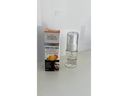 ULTRA RETINOL COMPLEX SIERO VISO MEN ANTIOSSIDANTE VITAMINA C 30ML