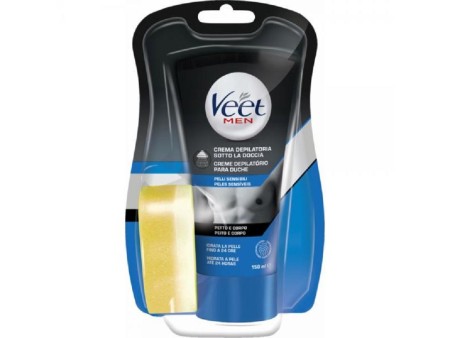 VEET CREMA DEPILATORIA UOMO SOTTO LA DOCCIA 150ML