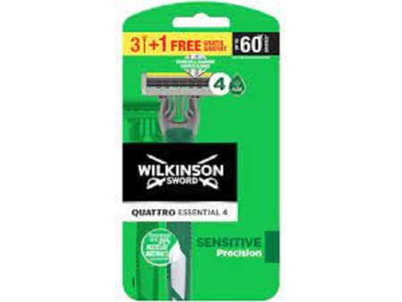 WILKINSON QUATTRO ESSENTIAL 4 SENSITIVE PRECISION 3 RASOI +1