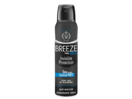 BREEZE MEN INVISIBLE PROTECTION DEO CONTROL 48H 150ML SPRAY