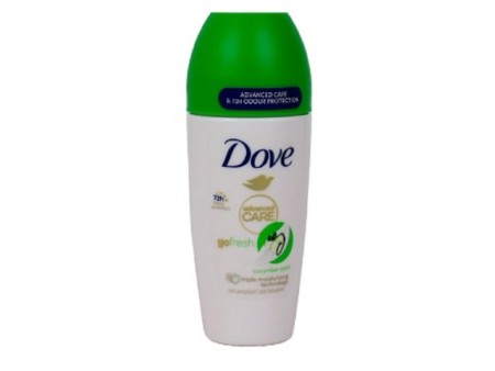 DOVE DEO ROLL-ON ADVANCED GO FRESH CUCUMBER 72H 50 ML