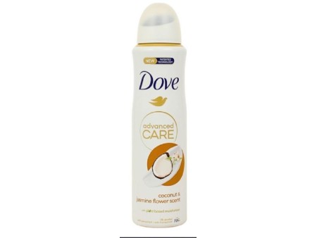 DOVE DEO SPRAY ADVANCED CARE COCCO E FIORI DI GELSOMINO 72H 150 ML