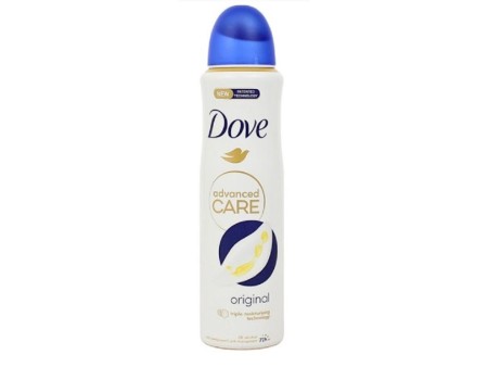 DOVE DEO SPRAY ADVANCED CARE ORIGINAL 72H 150 ML