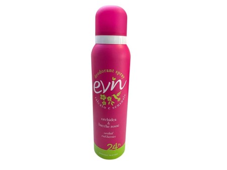 EVIN DEO ORCHIDEA & BACCHE ROSSE 24H 150 ML SPRAY